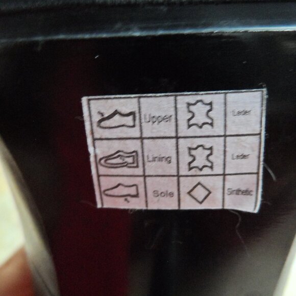 Le Chateau- woman black  shoes  Size 7 Genuine Leather - Picture 5 of 12